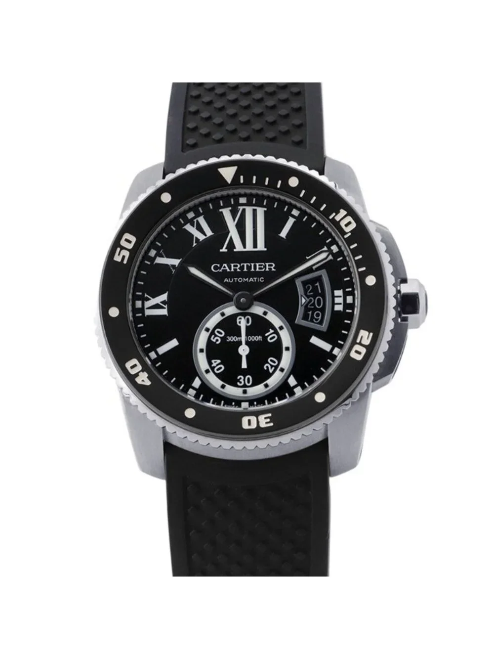 Cartier Calibre de Diver Watch Black Dial